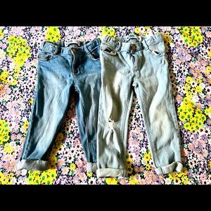 Old Navy Toddler 3T Boyfriend Jeans, Set of 2